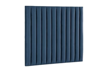 Rakel Sengegavl 120cm - Mørkeblå/Fløyel - Møbler - Senger - Sengetilbehør - Sengegavl
