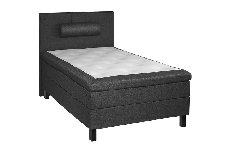 Rett Sengegavl Lucky 120 cm - Svart/Grå - Møbler - Senger - Sengetilbehør - Sengegavl