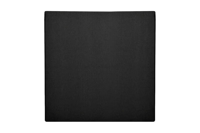 Rett Sengegavl Lucky 120 cm, Svart/Grå