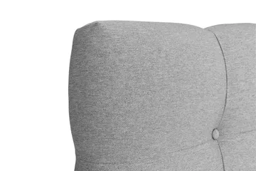 Royal Sengegavl med Knapper 80 cm - Lysegrå - Møbler - Senger - Sengetilbehør - Sengegavl