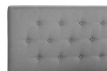 Scarlett Knappet gavl 120 - Grå - Møbler - Senger - Sengetilbehør - Sengegavl