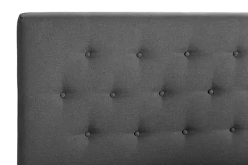 Scarlett Knappet gavl 120 - Mørkegrå - Møbler - Senger - Sengetilbehør - Sengegavl