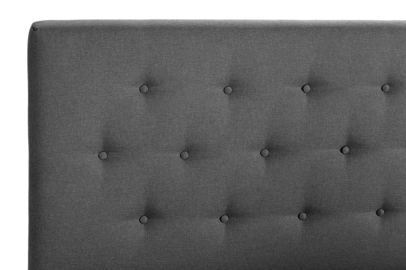 Scarlett Knappet gavl 120 - Mørkegrå - Møbler - Senger - Sengetilbehør - Sengegavl