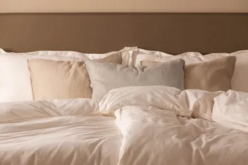 Scarlett Knappet gavl 90 - Brun - Møbler - Senger - Sengetilbehør - Sengegavl