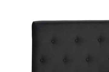 Scarlett Knappet gavl 90 - Svart - Møbler - Senger - Sengetilbehør - Sengegavl