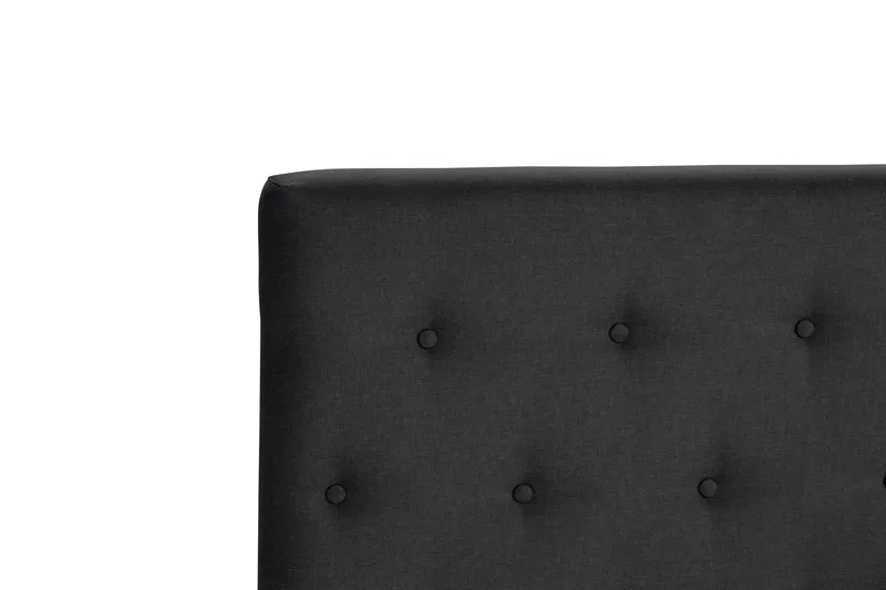 Scarlett Knappet gavl 90 - Svart - Møbler - Senger - Sengetilbehør - Sengegavl