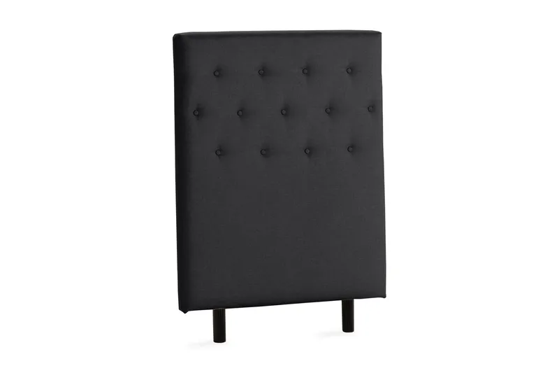 Scarlett Knappet gavl 90 - Svart - Møbler - Senger - Sengetilbehør - Sengegavl