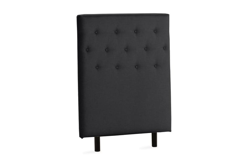 Scarlett Knappet gavl 90 - Svart - Møbler - Senger - Sengetilbehør - Sengegavl