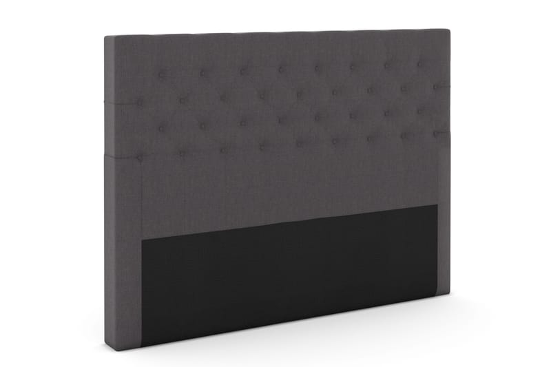 Select Dypstiftet Sengegavl 180 cm - Mørkegrå - Møbler - Senger - Sengetilbehør - Sengegavl