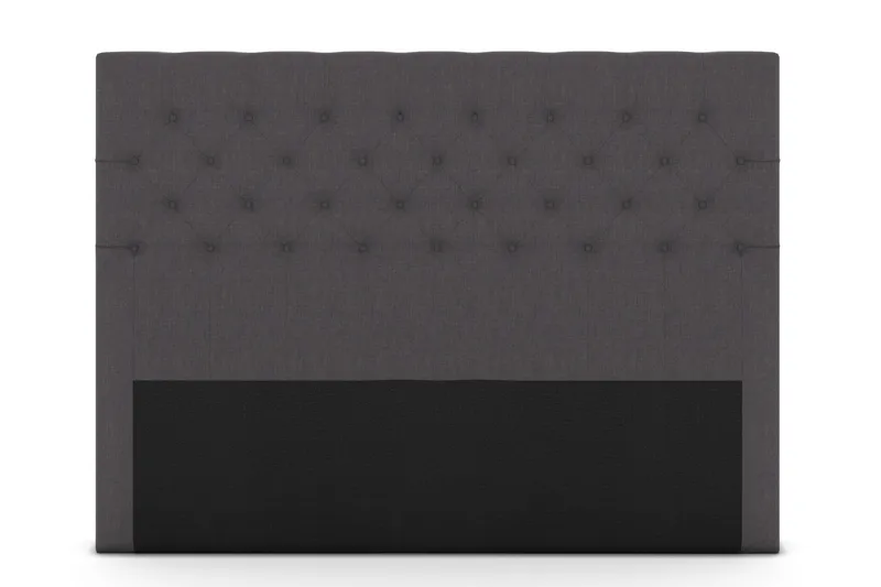 Select Dypstiftet Sengegavl 180 cm, Mørkegrå