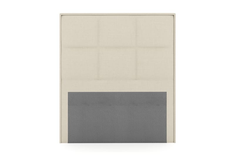 Select Rutet Sengegavl 120 cm, Beige