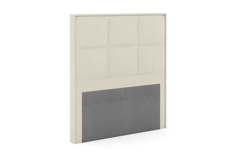 Select Rutet Sengegavl 120 cm - Beige - Møbler - Senger - Sengetilbehør - Sengegavl