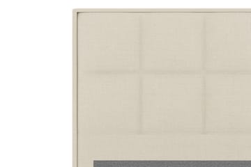 Select Rutet Sengegavl 120 cm - Beige - Møbler - Senger - Sengetilbehør - Sengegavl