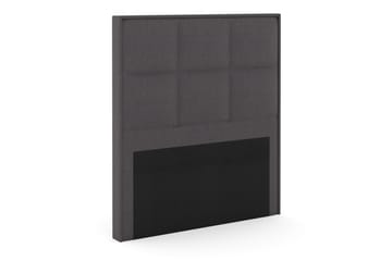 Select Rutet Sengegavl 120 cm - Mørkegrå - Møbler - Senger - Sengetilbehør - Sengegavl