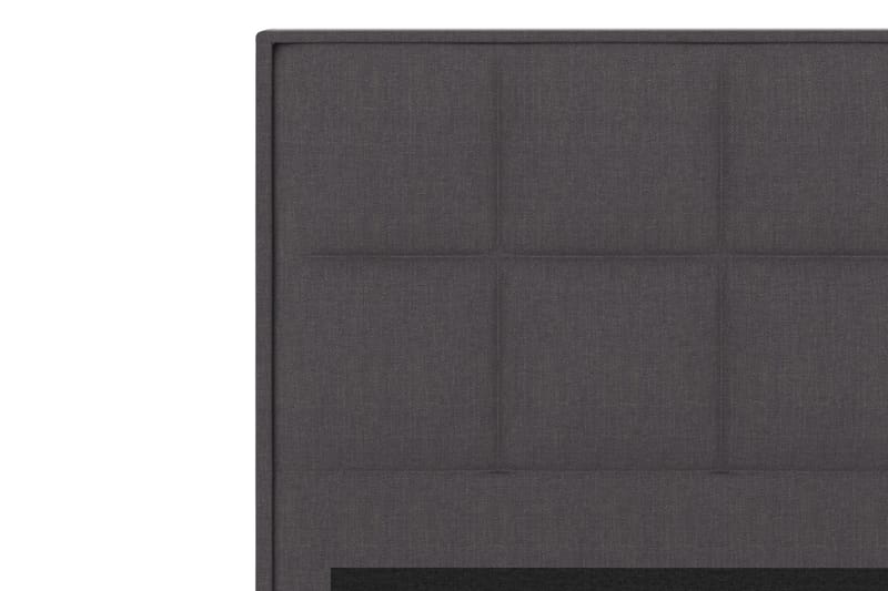Select Rutet Sengegavl 120 cm - Mørkegrå - Møbler - Senger - Sengetilbehør - Sengegavl
