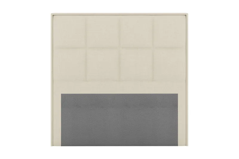 Select Rutet Sengegavl 140 cm, Beige