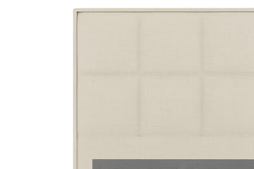 Select Rutet Sengegavl 140 cm - Beige - Møbler - Senger - Sengetilbehør - Sengegavl