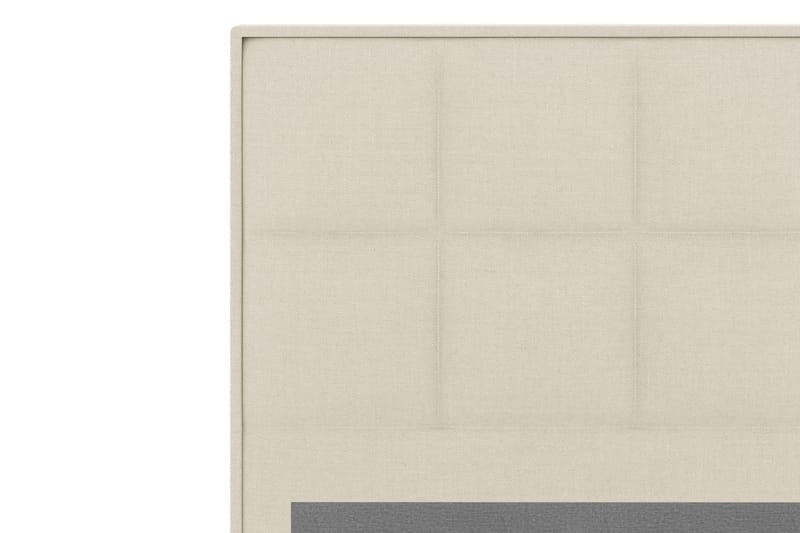 Select Rutet Sengegavl 160 cm - Beige - Møbler - Senger - Sengetilbehør - Sengegavl