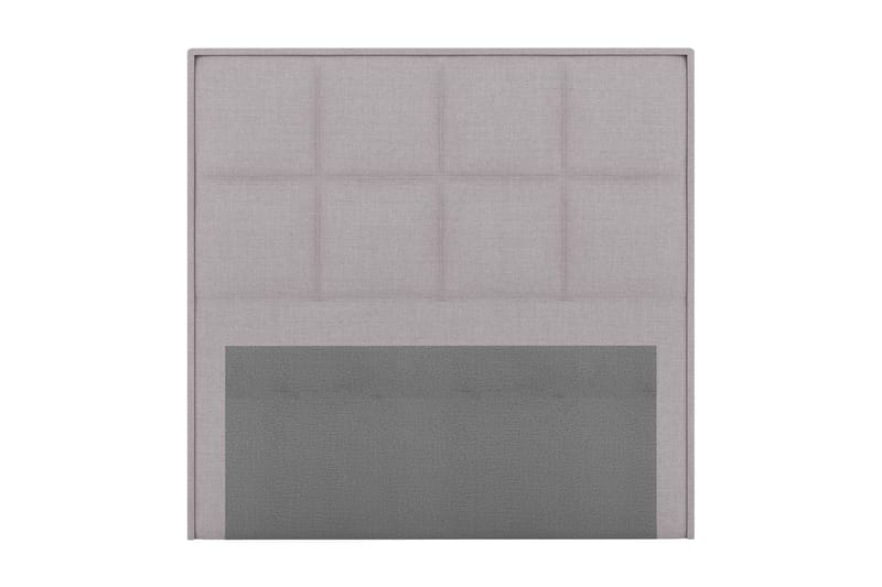 Select Rutet Sengegavl 160 cm, Lysegrå