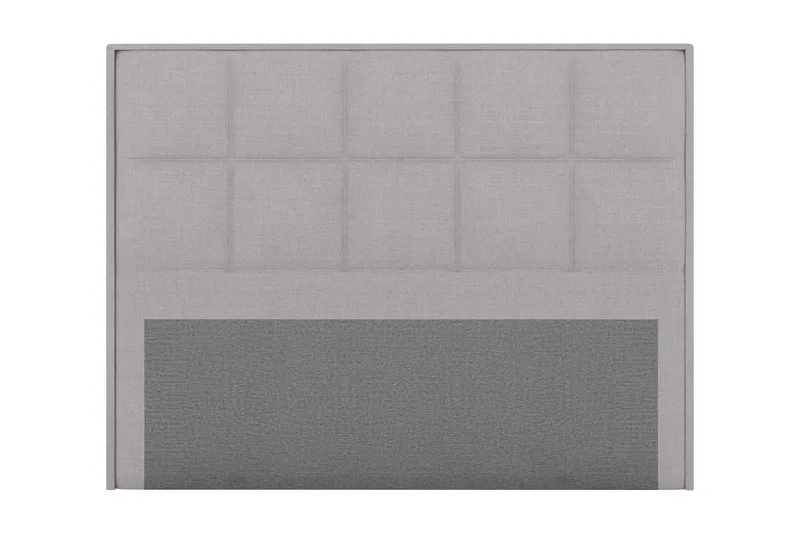 Select Rutet Sengegavl 180 cm, Lysegrå