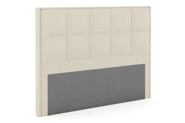 Select Rutet Sengegavl 210 cm - Beige - Møbler - Senger - Sengetilbehør - Sengegavl
