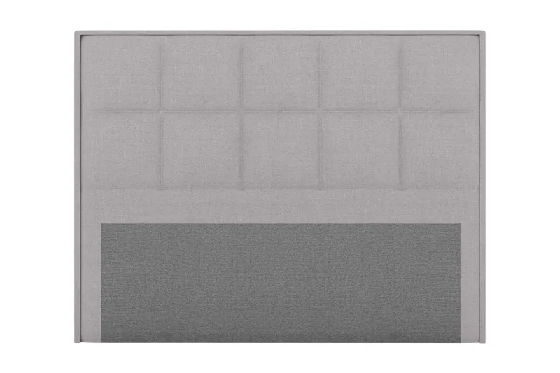 Select Rutet Sengegavl 210 cm - Lysegrå - Møbler - Senger - Sengetilbehør - Sengegavl