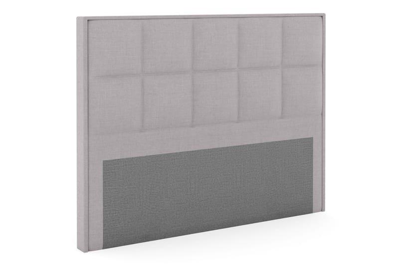 Select Rutet Sengegavl 210 cm - Lysegrå - Møbler - Senger - Sengetilbehør - Sengegavl
