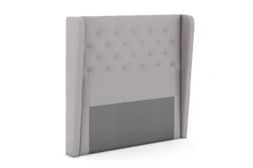 Select Sengegavl med Sider 120 cm - Lysegrå - Møbler - Senger - Sengetilbehør - Sengegavl