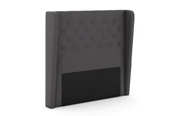 Select Sengegavl med Sider 120 cm - Mørkegrå - Møbler - Senger - Sengetilbehør - Sengegavl