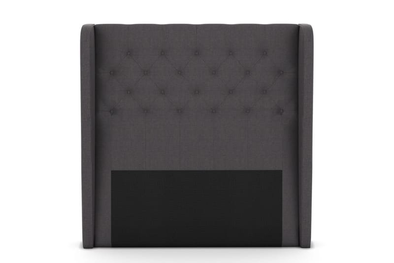 Select Sengegavl med Sider 120 cm, Mørkegrå