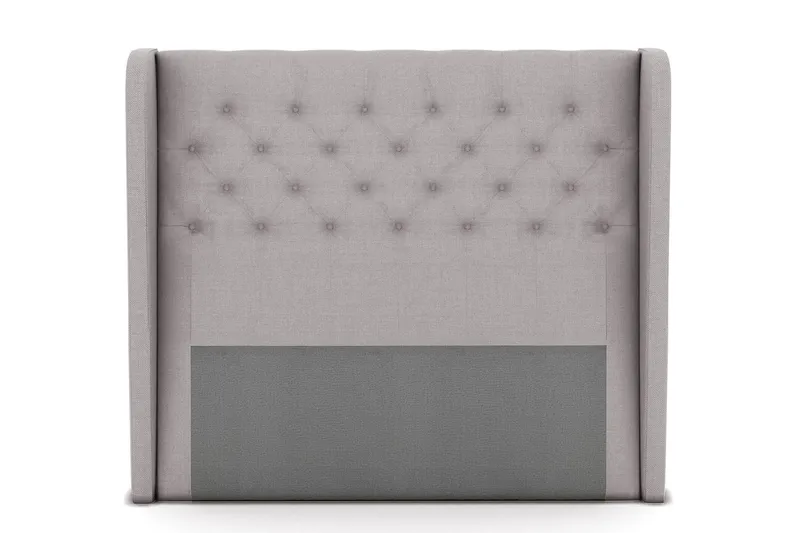 Select Sengegavl med Sider 140 cm, Lysegrå