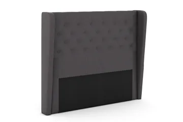 Select Sengegavl med Sider 140 cm - Mørkegrå - Møbler - Senger - Sengetilbehør - Sengegavl