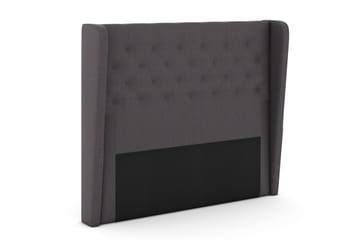 Select Sengegavl med Sider 160 cm - Mørkegrå - Møbler - Senger - Sengetilbehør - Sengegavl