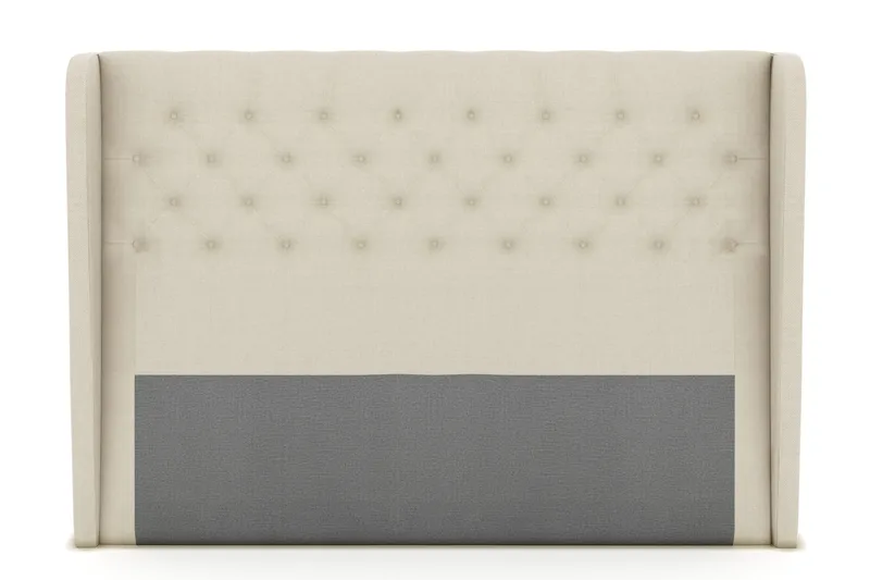 Select Sengegavl med Sider 210 cm, Beige