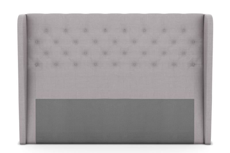 Select Sengegavl med Sider 210 cm, Lysegrå