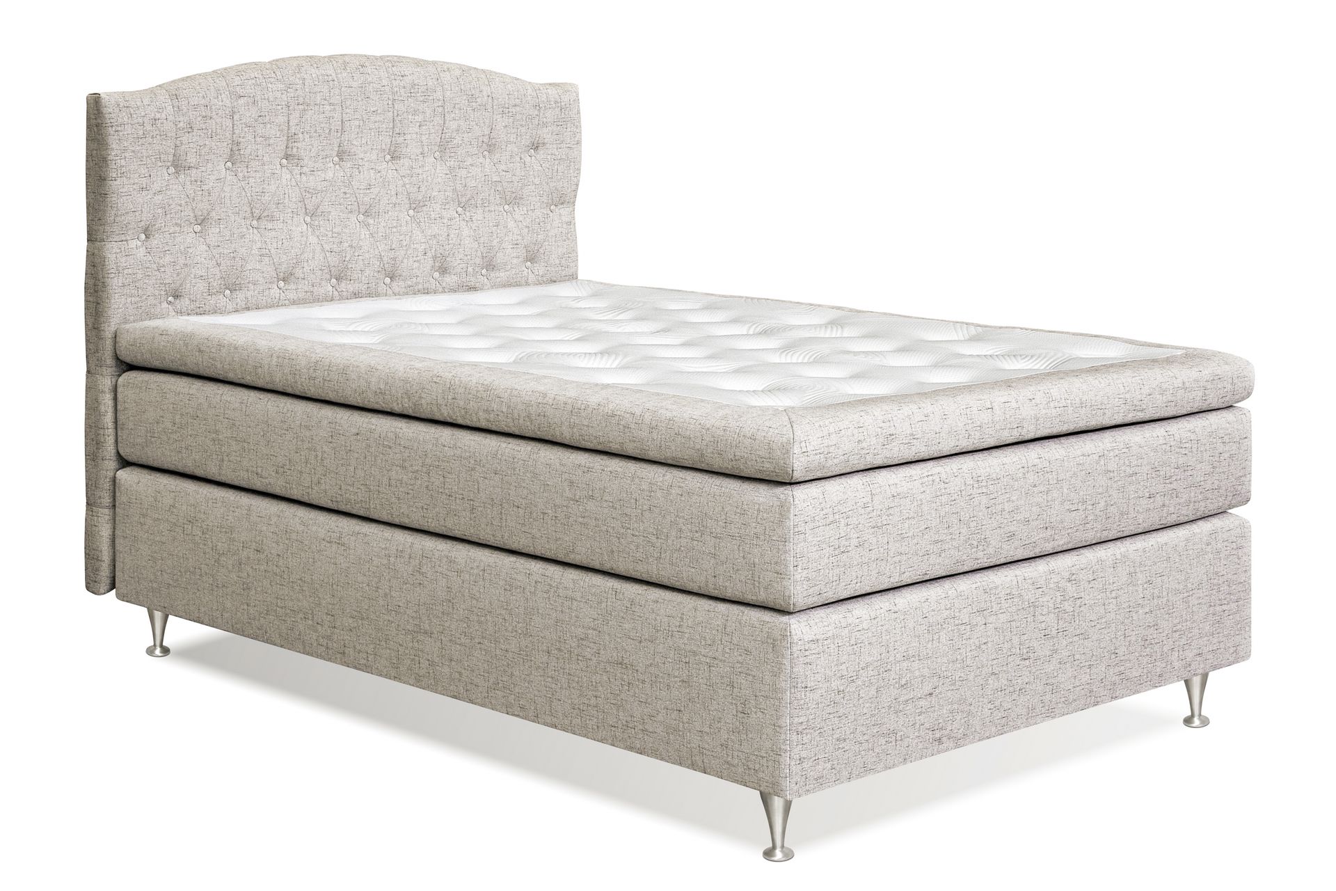 Sengegavl Abelie 140 cm Buet - Beige - Møbler - Senger - Sengetilbehør - Sengegavl