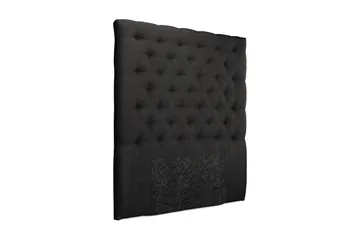 Sengegavl Boxford Høy 140 cm - Mørkegrå - Møbler - Senger - Sengetilbehør - Sengegavl