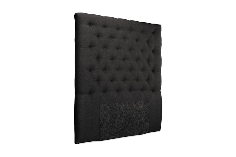 Sengegavl Boxford Høy 140 cm - Mørkegrå - Møbler - Senger - Sengetilbehør - Sengegavl