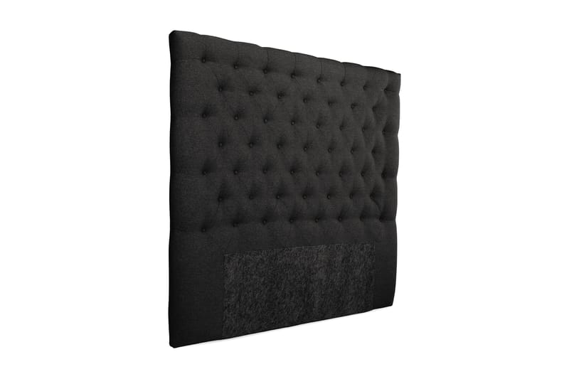 Sengegavl Boxford Høy 160 cm - Mørkgrå - Møbler - Senger - Sengetilbehør - Sengegavl