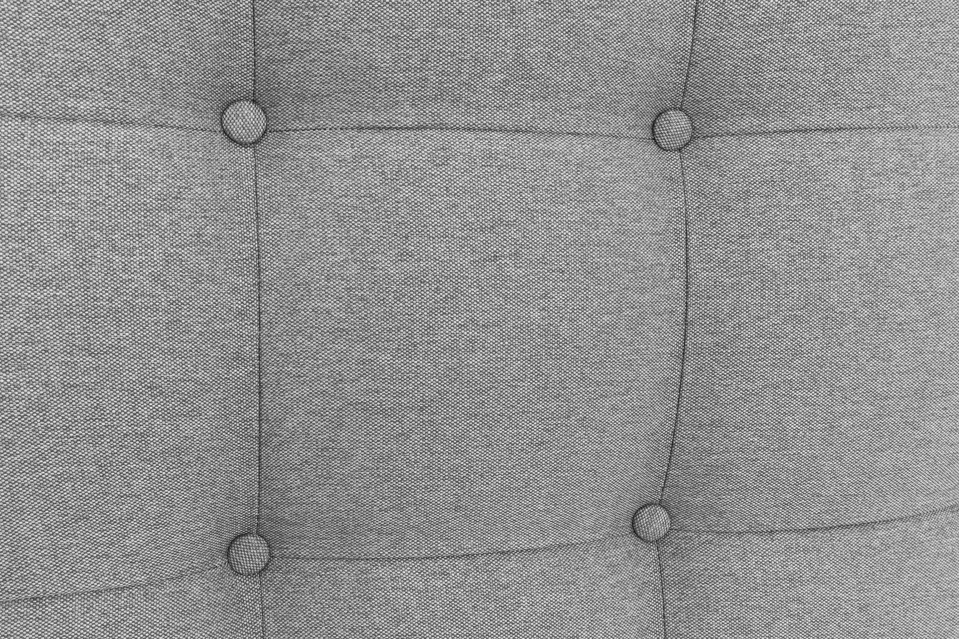 Sengegavl Boxford med Knapper 80 cm - Lysegrå - Møbler - Senger - Sengetilbehør - Sengegavl