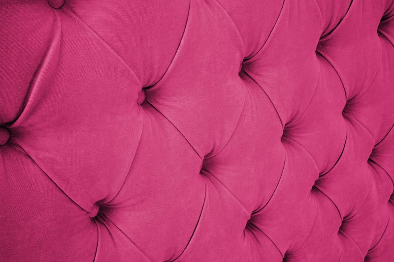 Sengegavl Celine 120 cm Fløyel - Rosa - Møbler - Senger - Sengetilbehør - Sengegavl