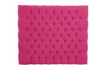 Sengegavl Celine 120 cm Fløyel - Rosa - Møbler - Senger - Sengetilbehør - Sengegavl