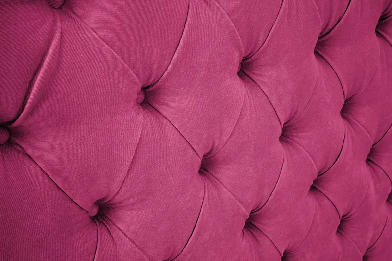 Sengegavl Celine 210 cm Fløyel - Rosa - Møbler - Senger - Sengetilbehør - Sengegavl