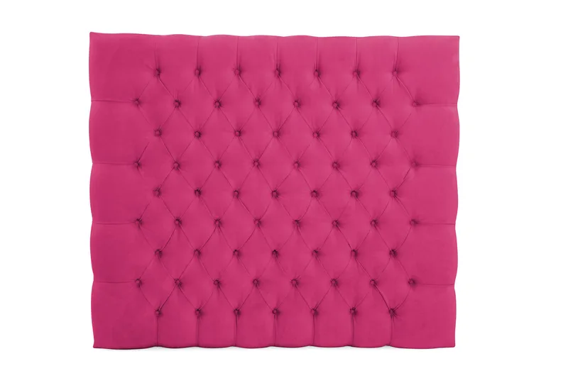 Sengegavl Celine 90 cm Fløyel, Rosa