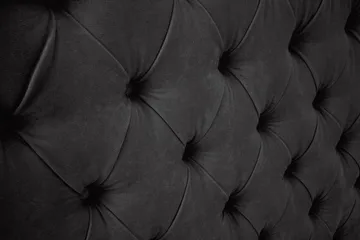 Sengegavl Celine 90 cm Fløyel - Svart - Møbler - Senger - Sengetilbehør - Sengegavl