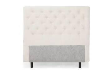 Sengegavl Dypstiftet 140 cm - Beige - Møbler - Senger - Sengetilbehør - Sengegavl