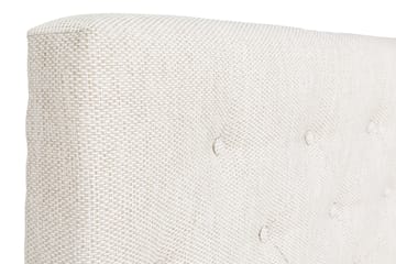 Sengegavl Dypstiftet 140 cm - Beige - Møbler - Senger - Sengetilbehør - Sengegavl