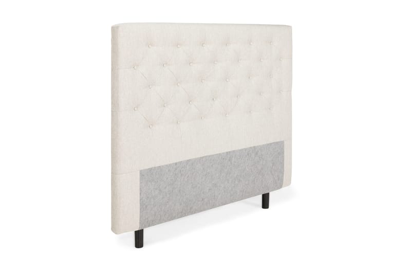 Sengegavl Dypstiftet 140 cm - Beige - Møbler - Senger - Sengetilbehør - Sengegavl