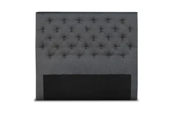 Sengegavl Dypstiftet 140 cm - Grå - Møbler - Senger - Sengetilbehør - Sengegavl