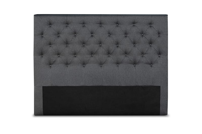 Sengegavl Dypstiftet 160 cm, Grå